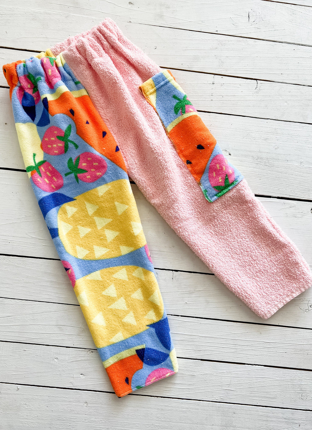 Pineapple Fruit Party Microfiber Towel Pants