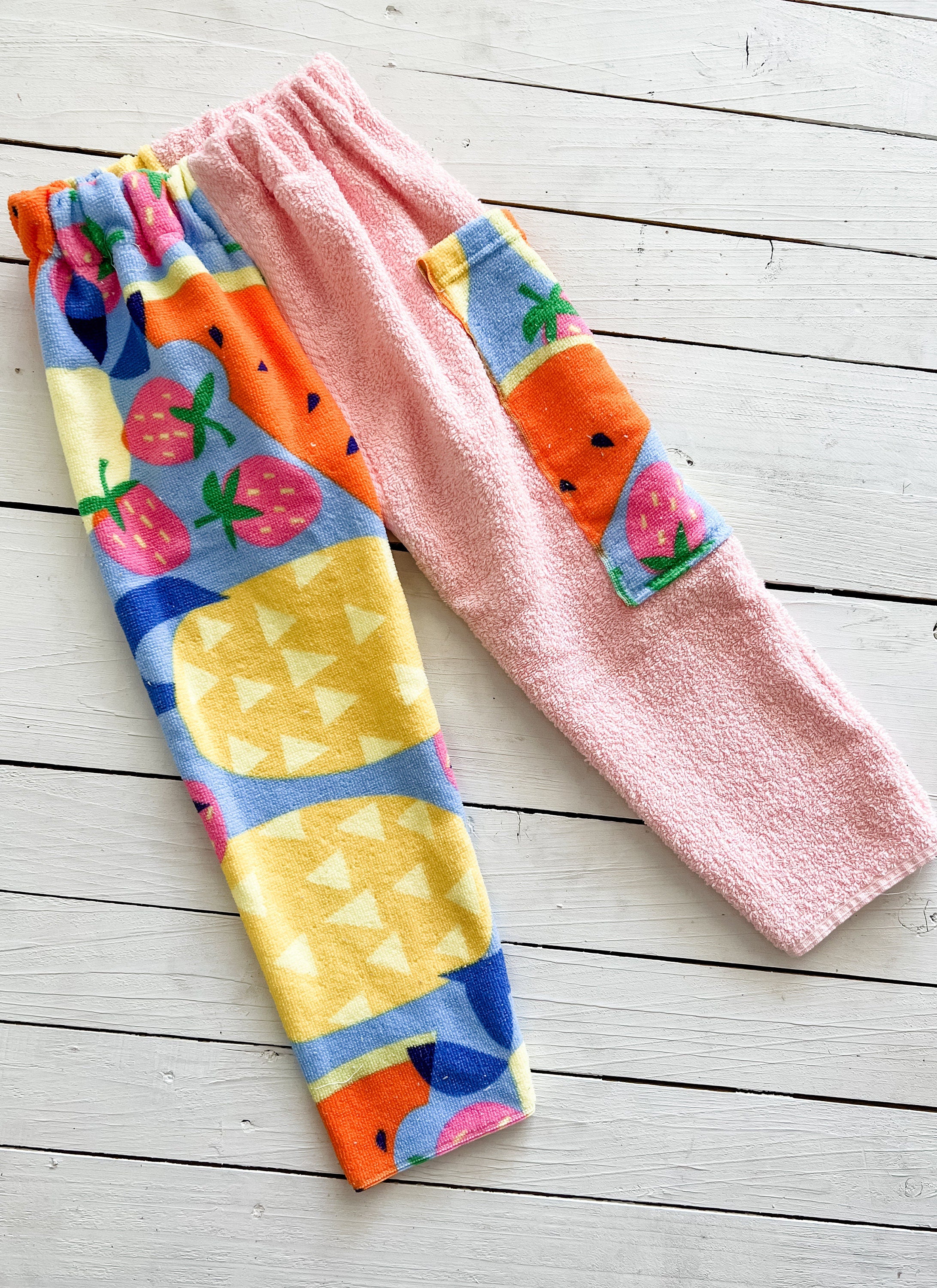 Pineapple Fruit Party Microfiber Towel Pants