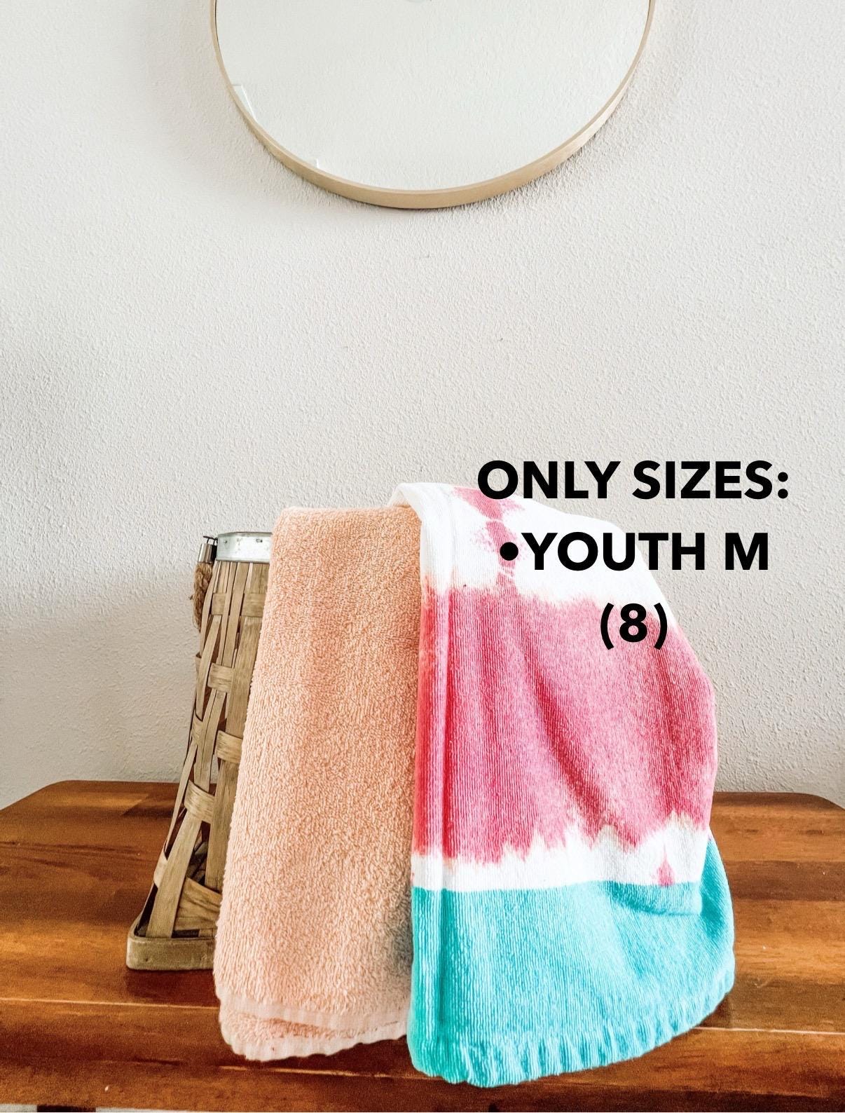 Pink and Blue Stripe Towel Pants