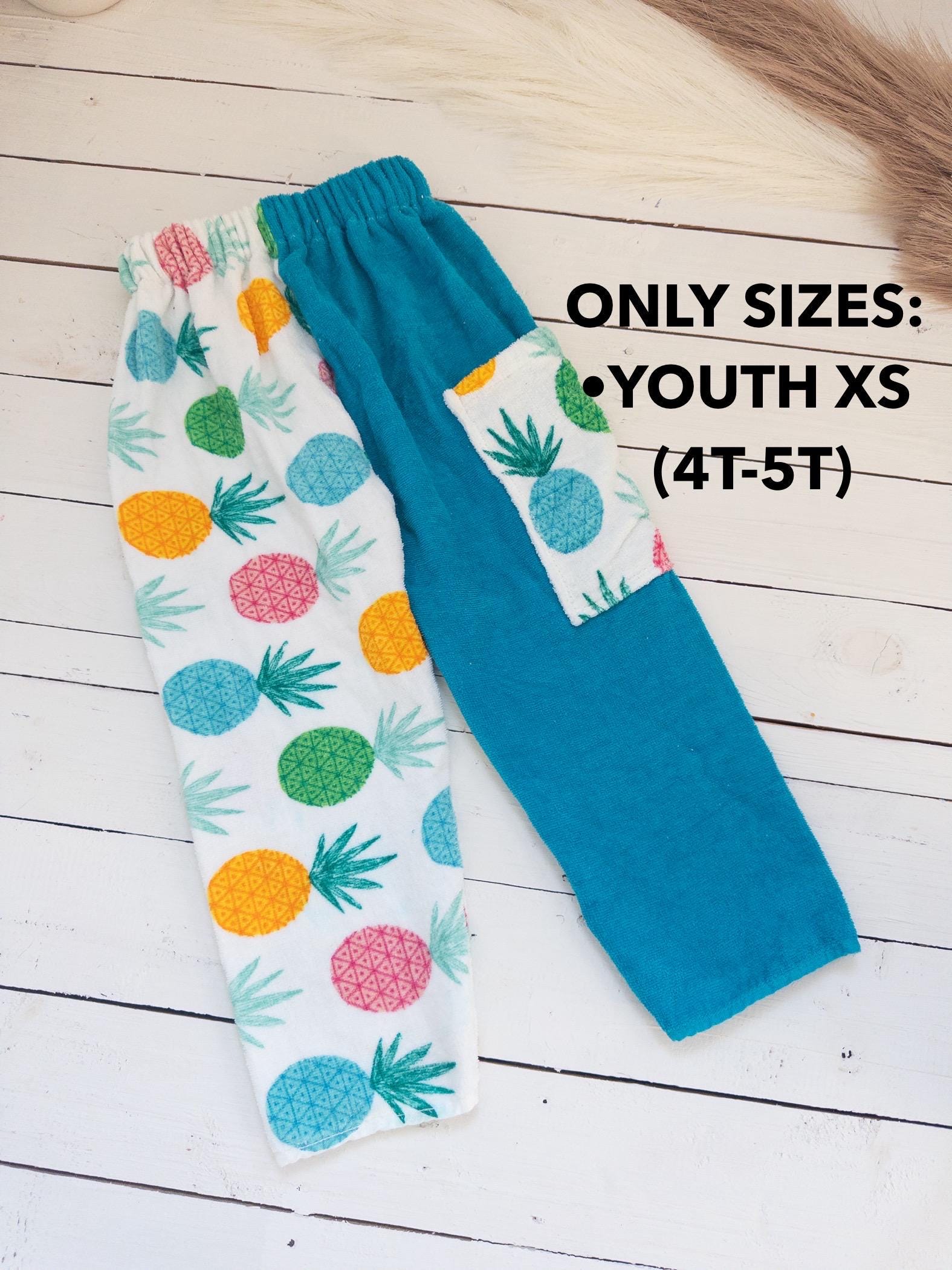 Summer Party Pineapple Towel Pants