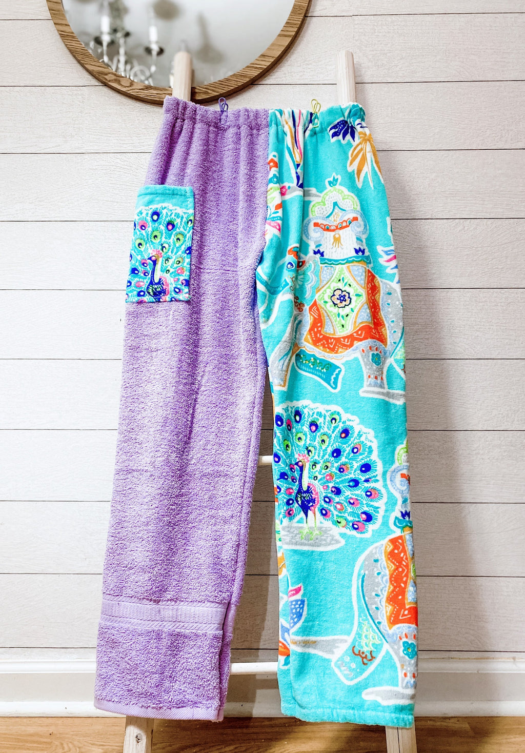 Pretty Elephant Parade Towel Pants