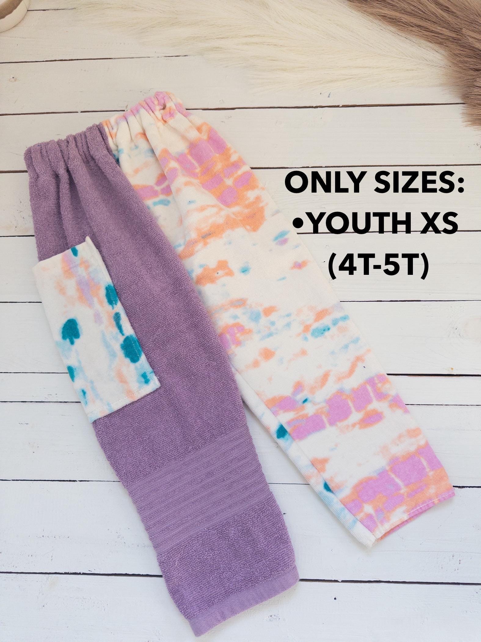 Boho Tie Dye Towel Pants