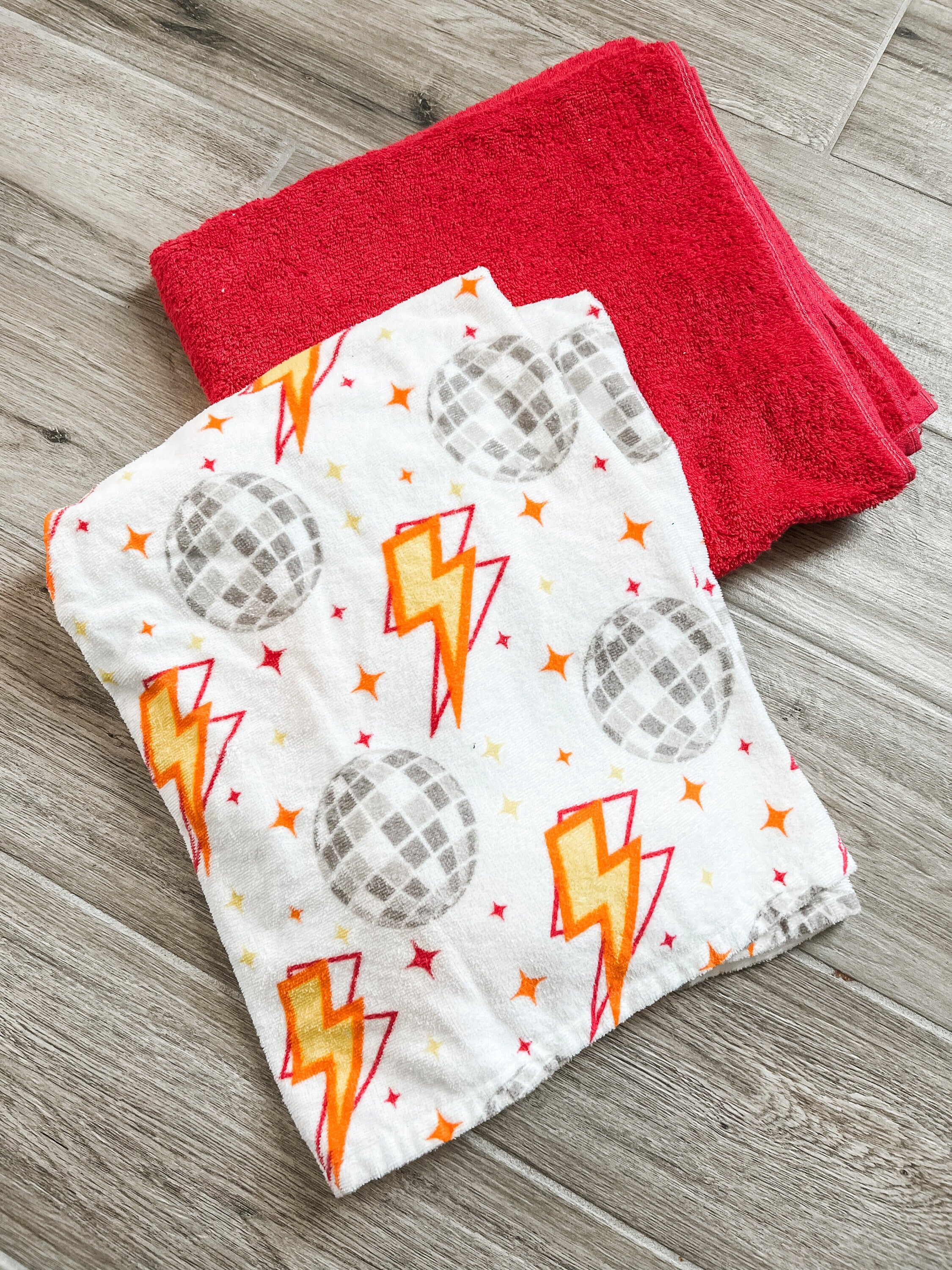 Hot Pink Thunder Disco Towel Pants