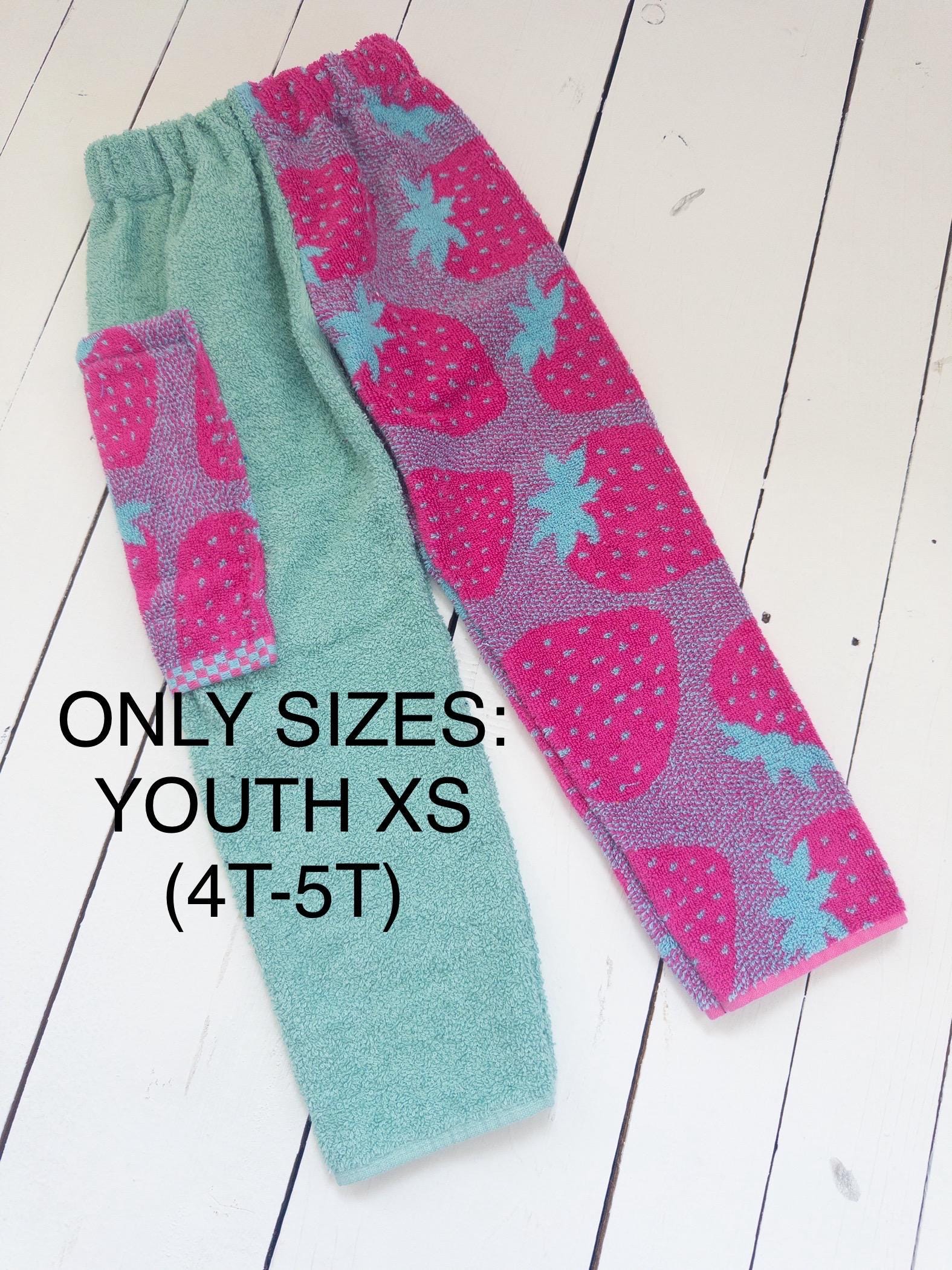 Summer Strawberries Towel Pants