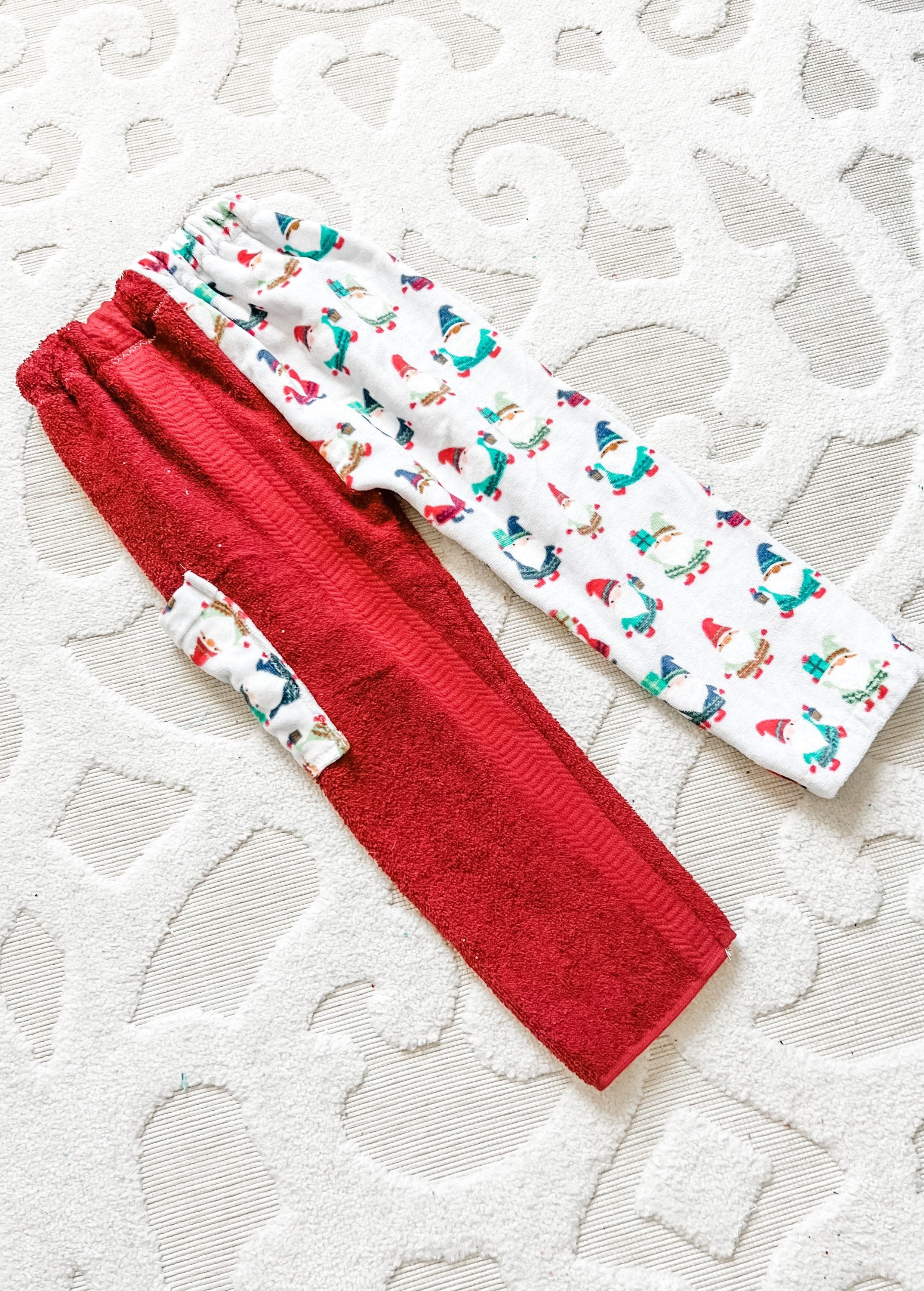 I’ll Be Gnome for Christmas Towel Pants