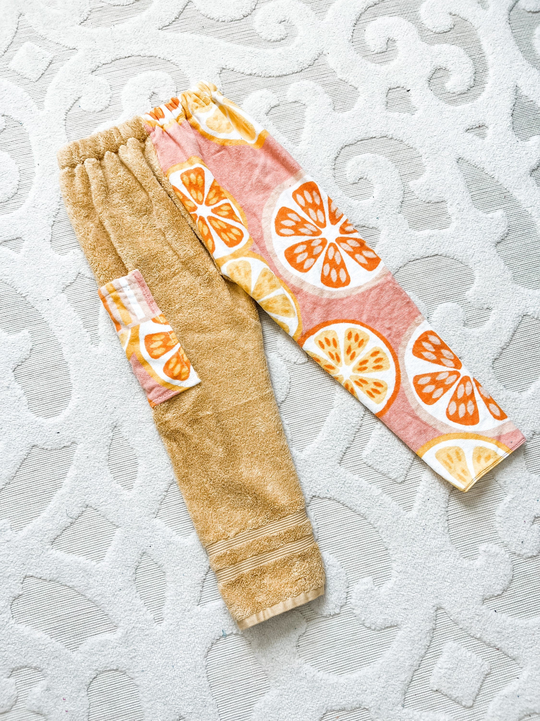 Summer Citrus Towel Pants