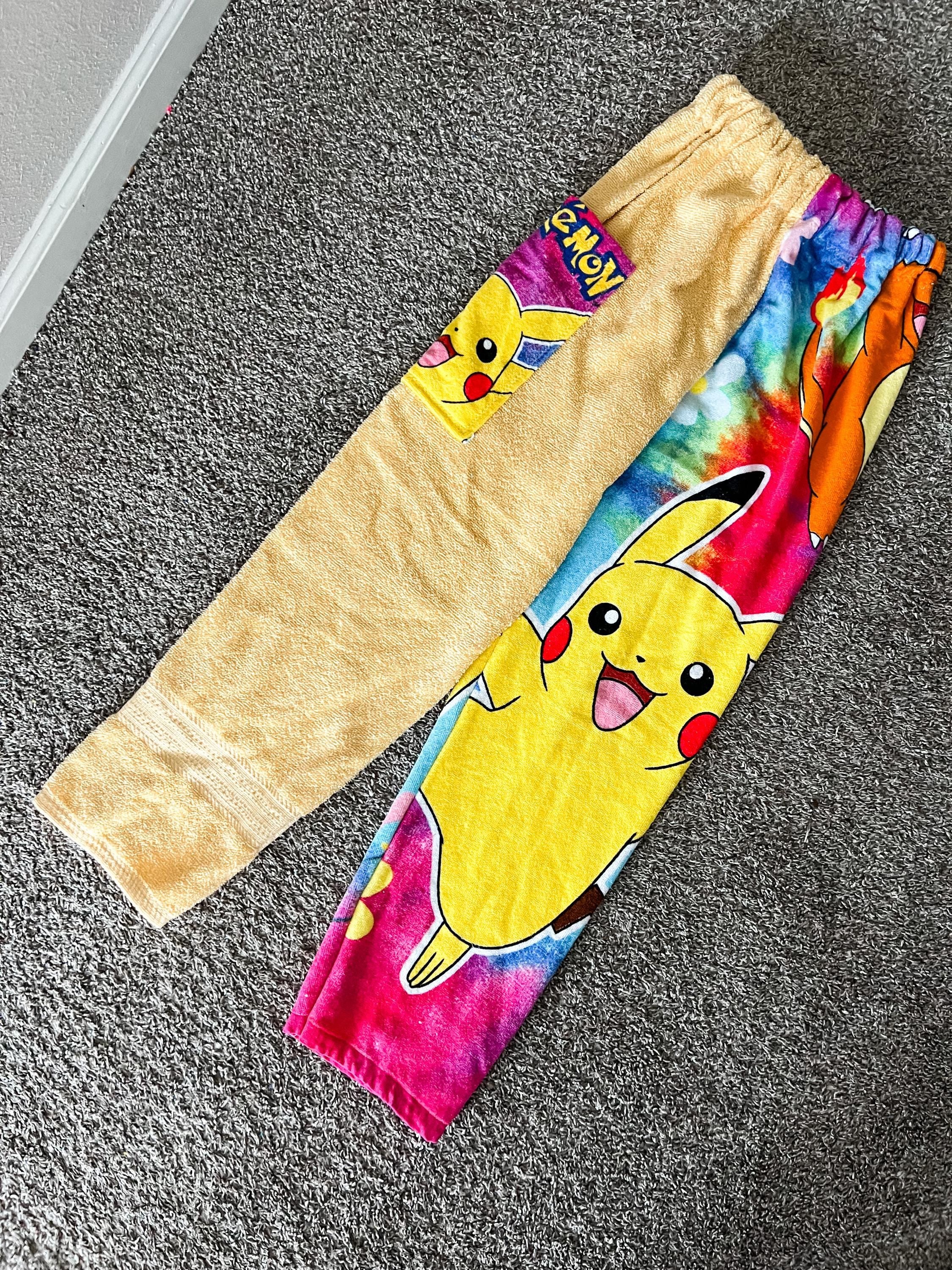 Tie Dye Pikachu Towel Pants