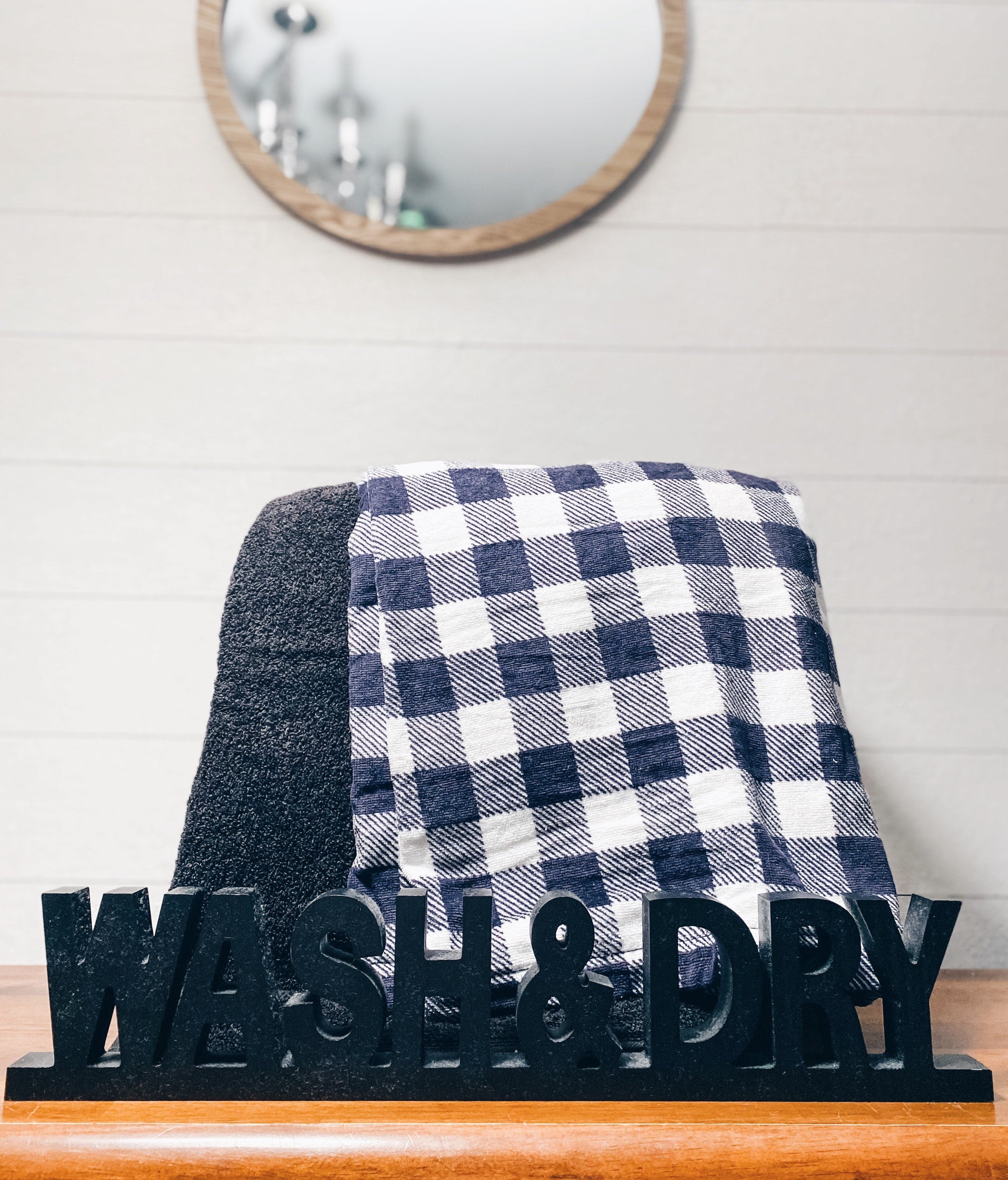Buffalo Plaid Towel Pants