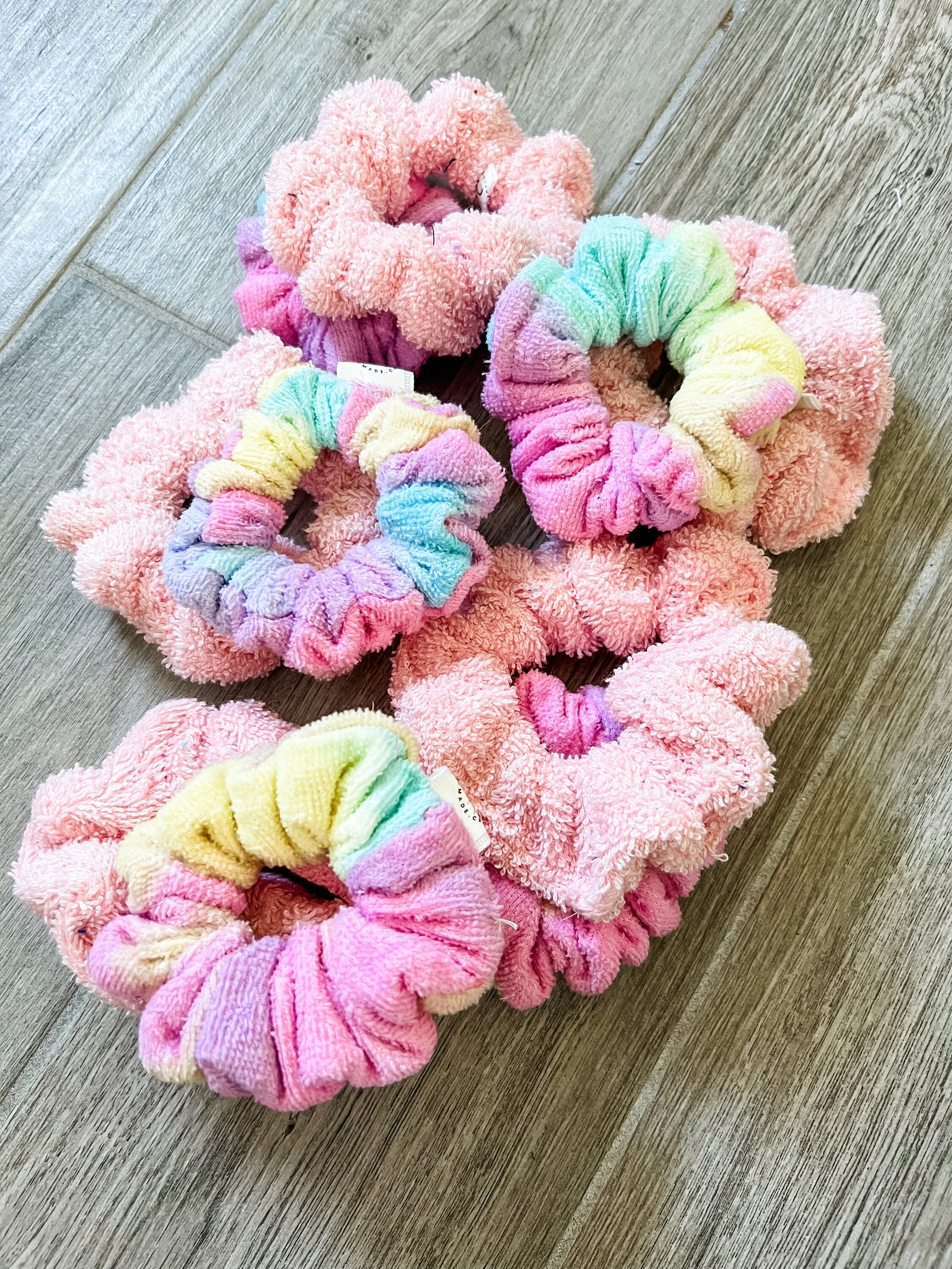 Watercolor 2PC Towel Scrunchie Pack