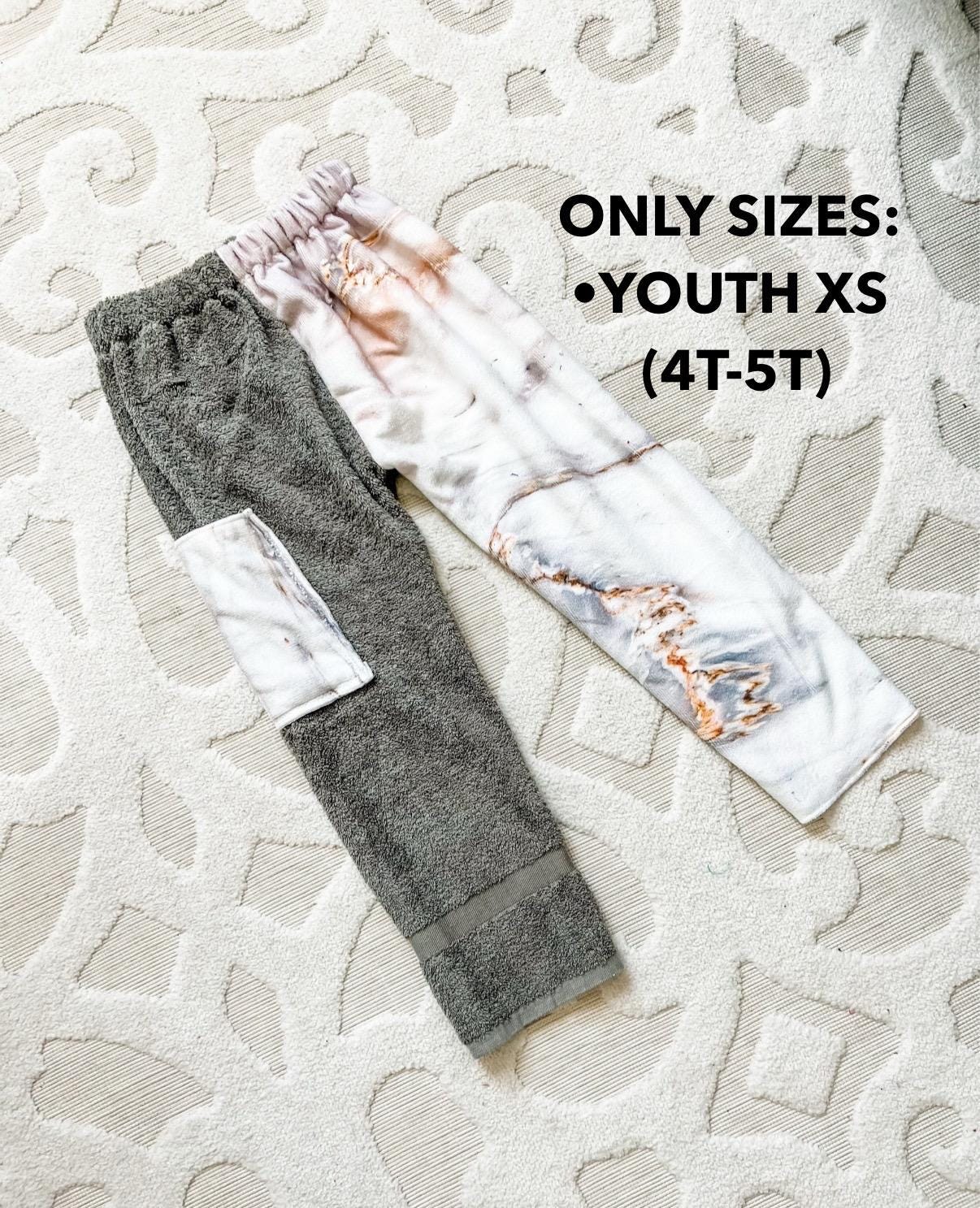Rose Gold Marble Towel Pants