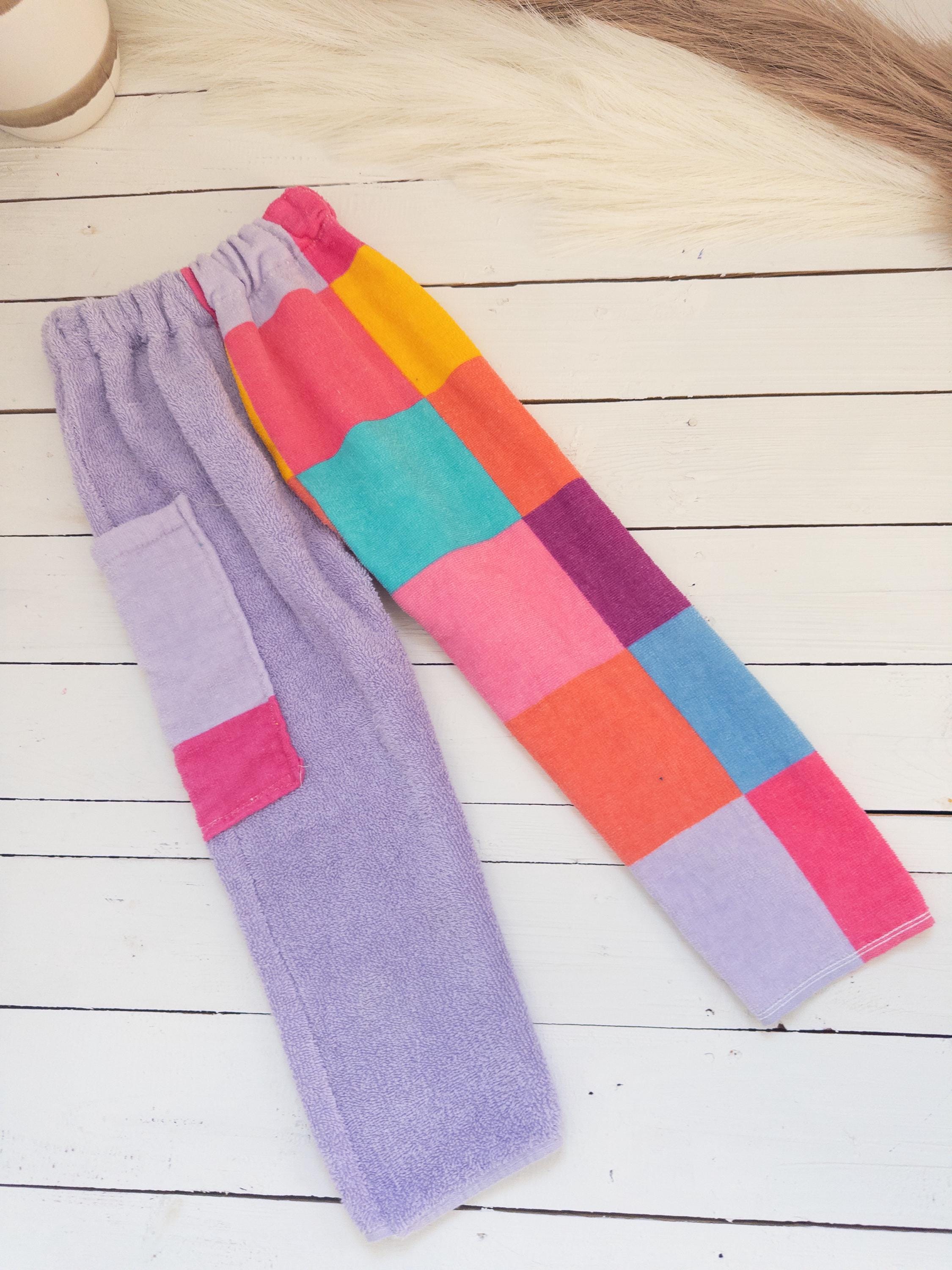 Pink Pixel Towel Pants