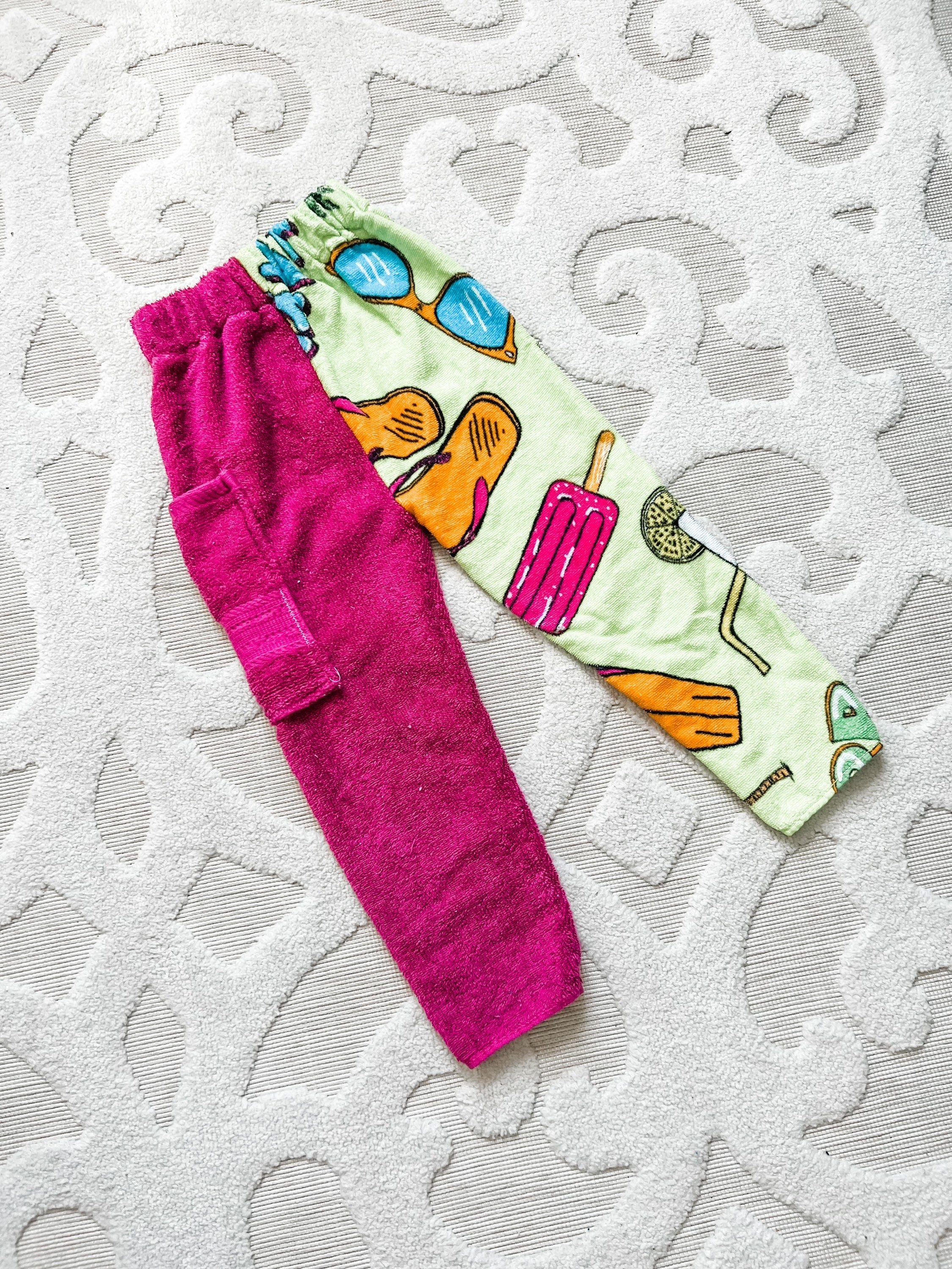 Summer Fun Towel Pants