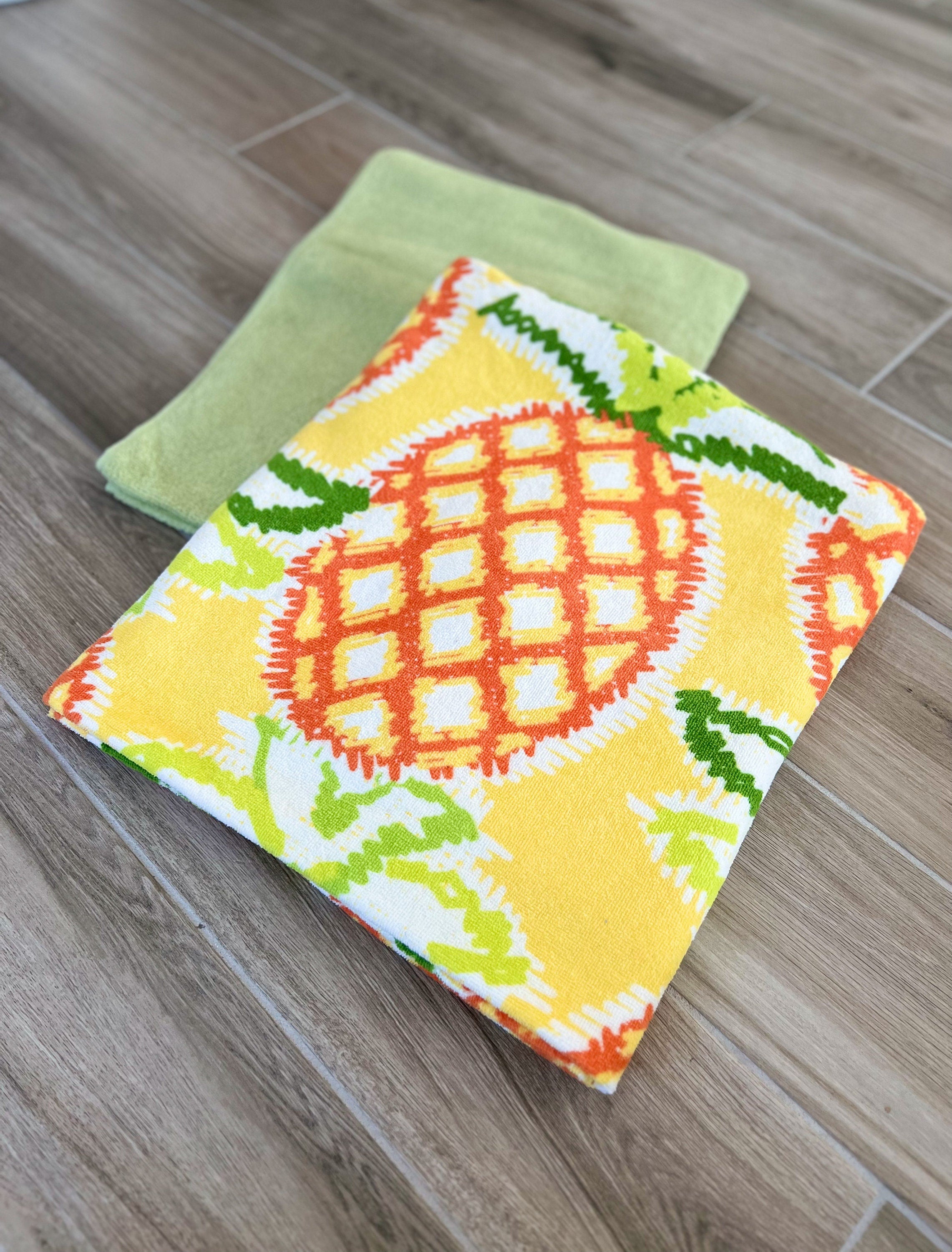 Golden Pineapple Towel Pants