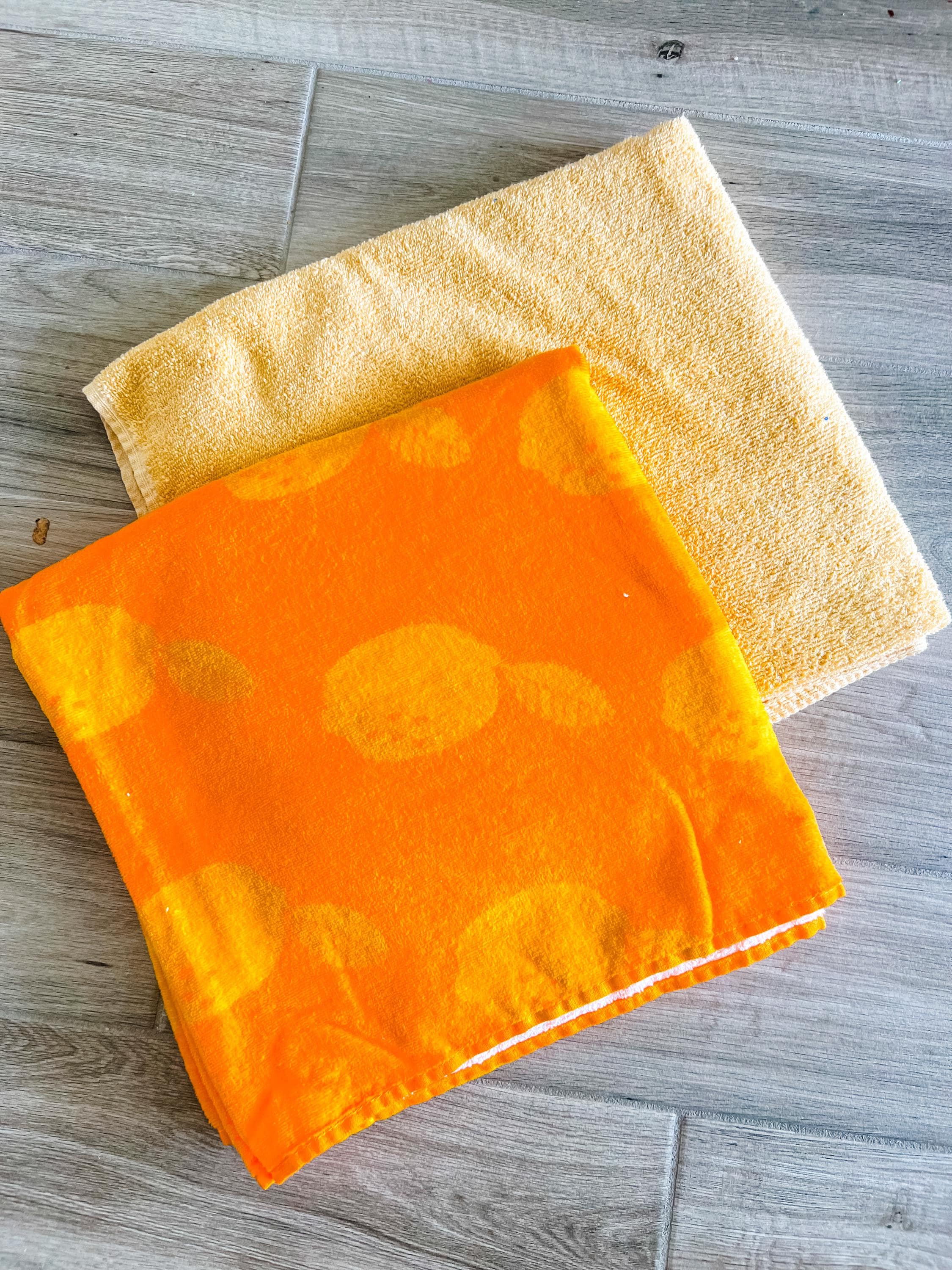 Orange Lemon Towel Pants
