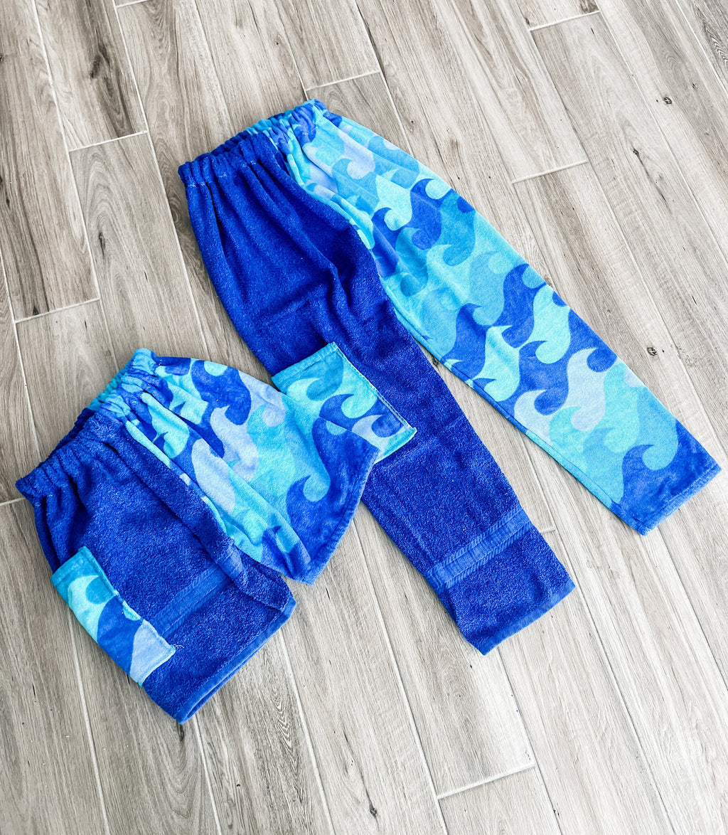 Make Waves Towel Pants