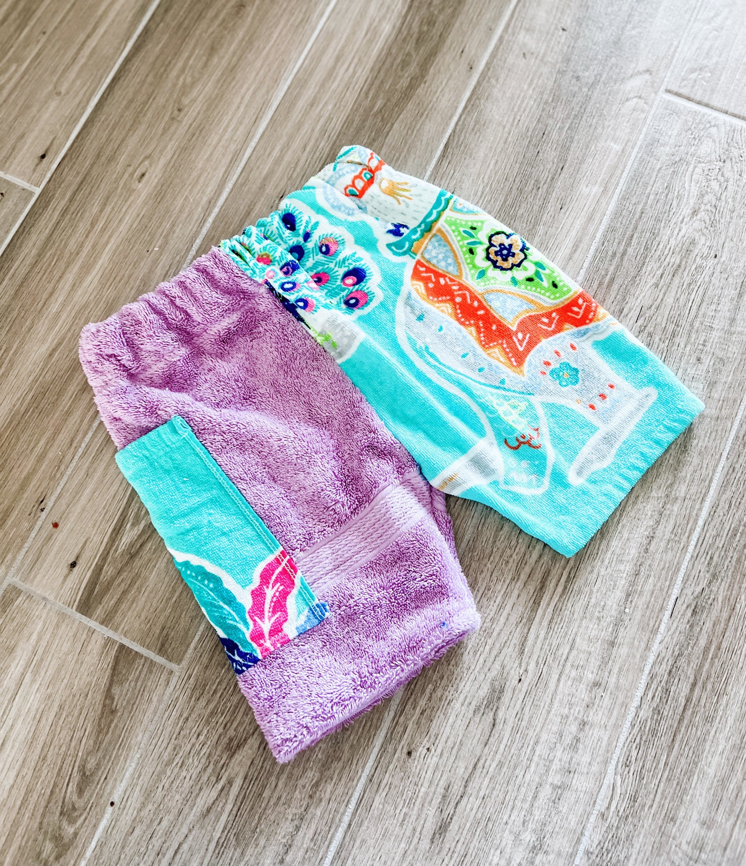 Pretty Elephant Parade Towel Pants
