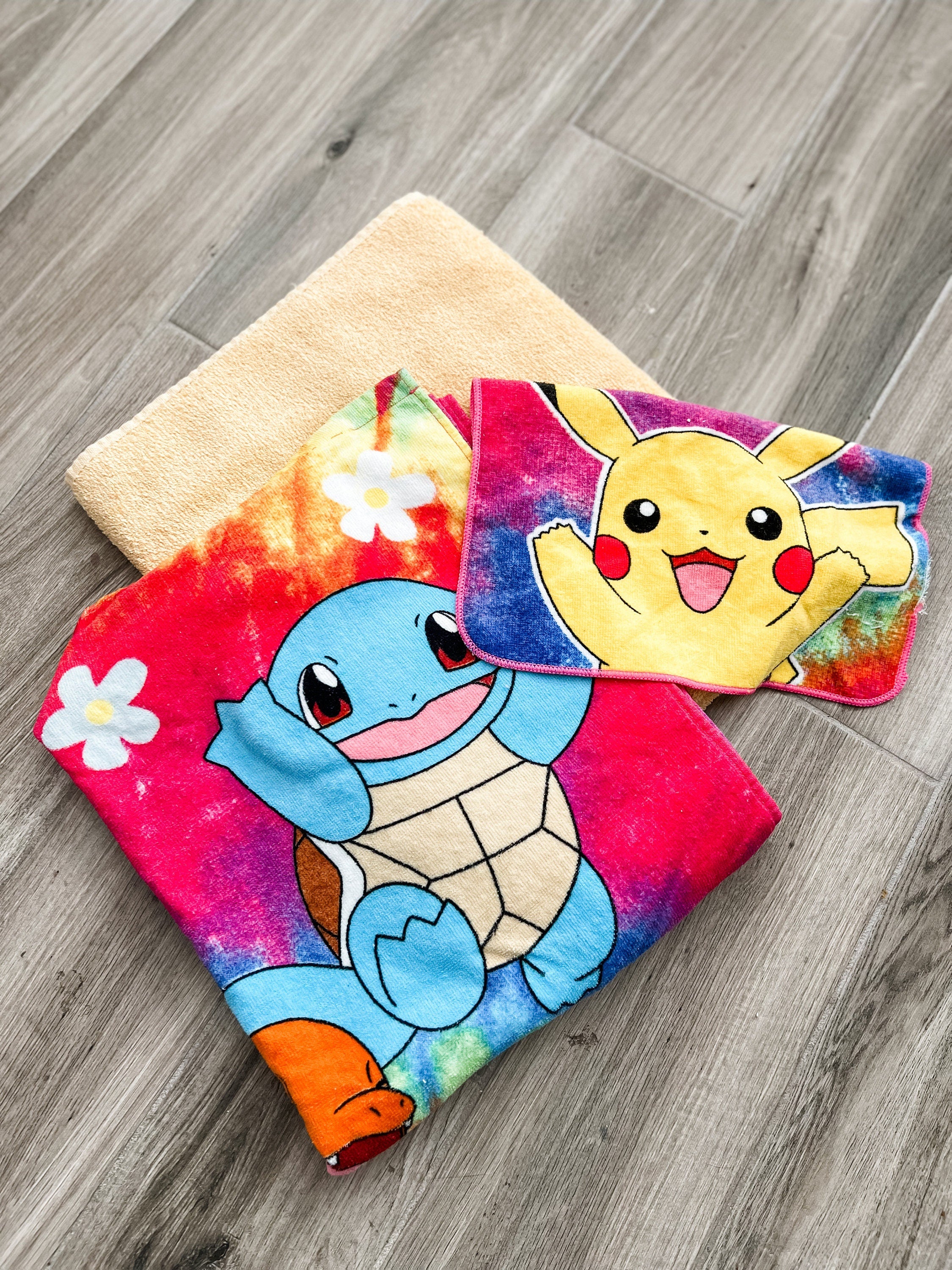 Tie Dye Pikachu Towel Pants