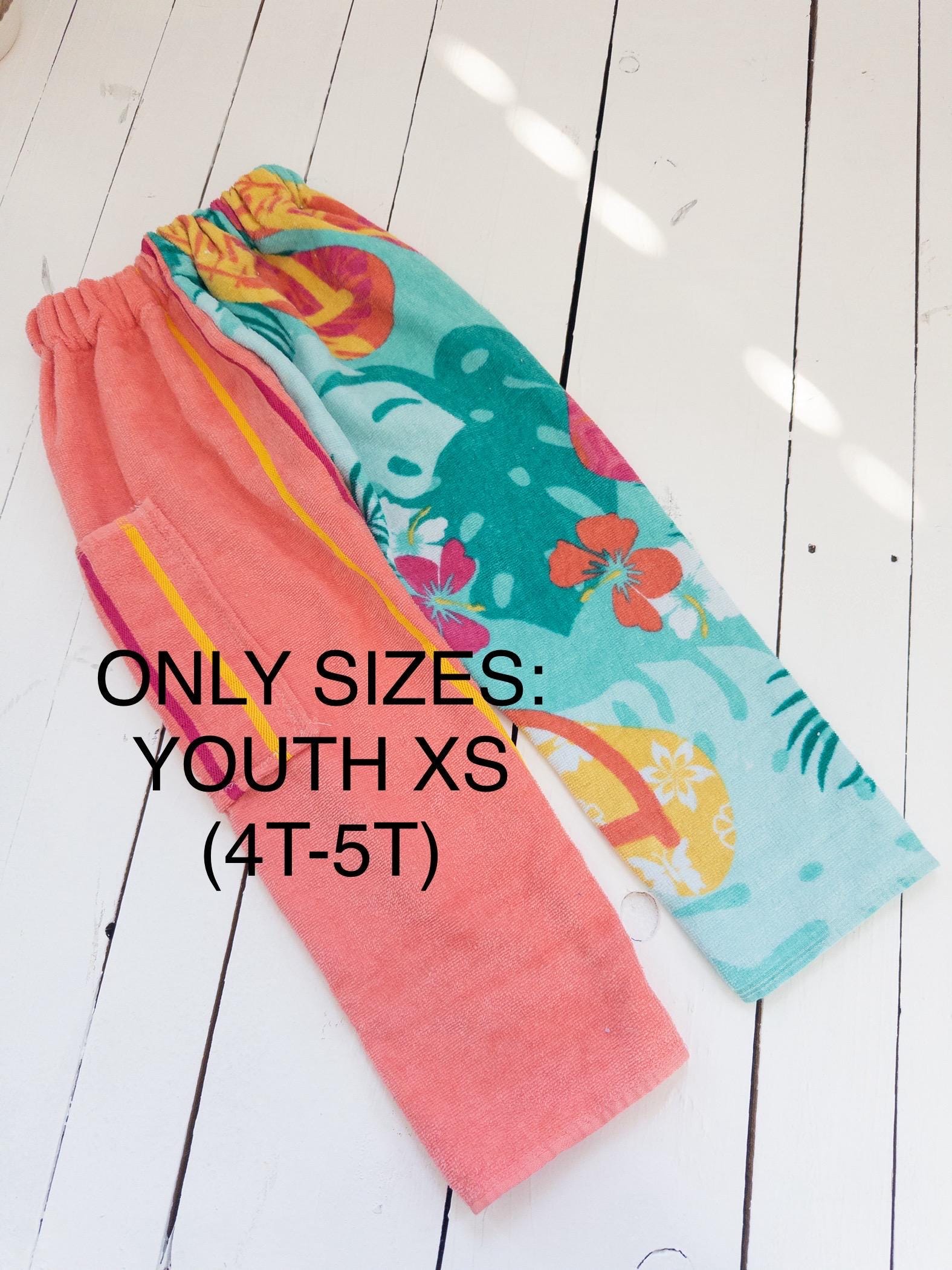 Tropical Flip Flop Towel Pants