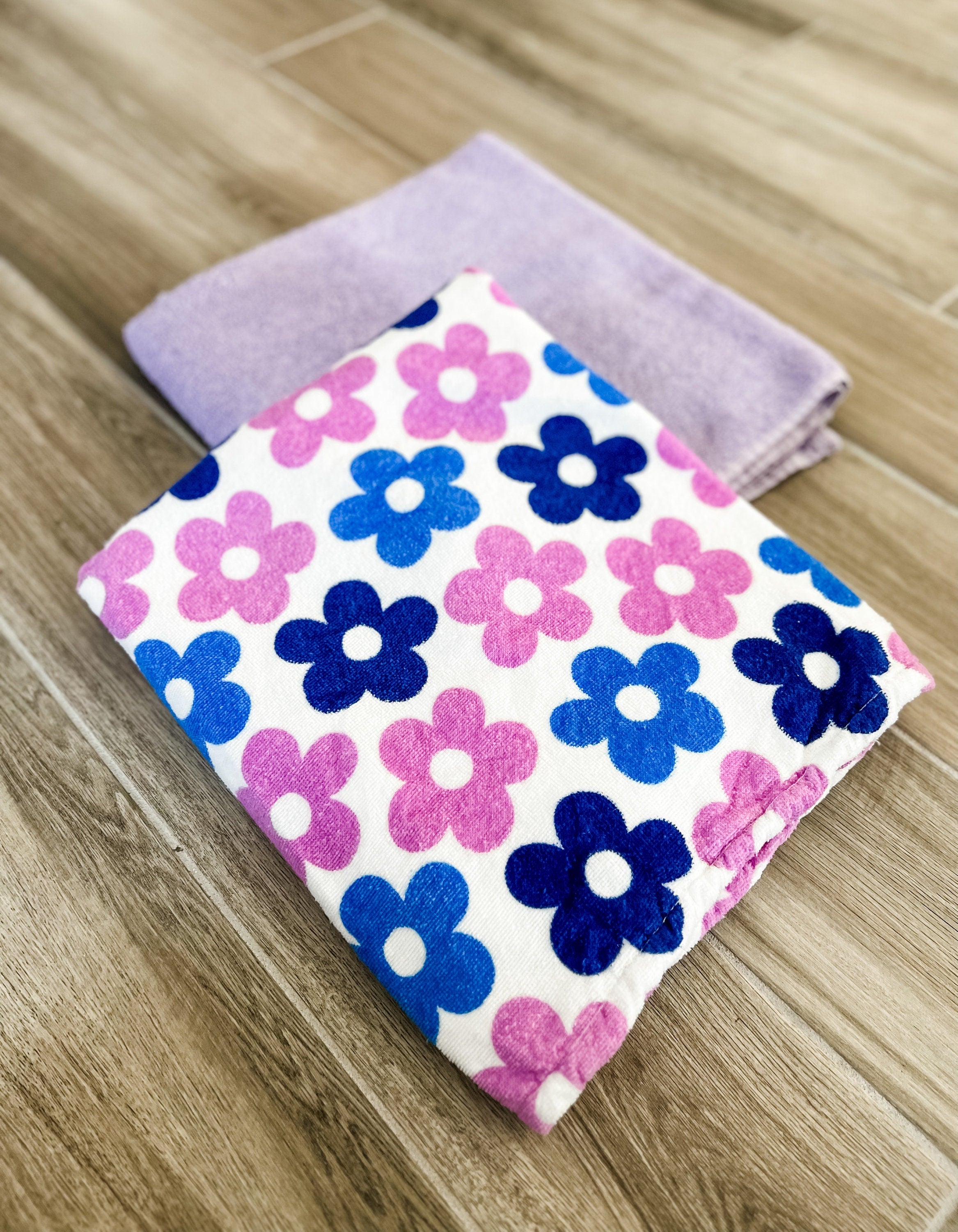 Calm Flowers Towel Pants