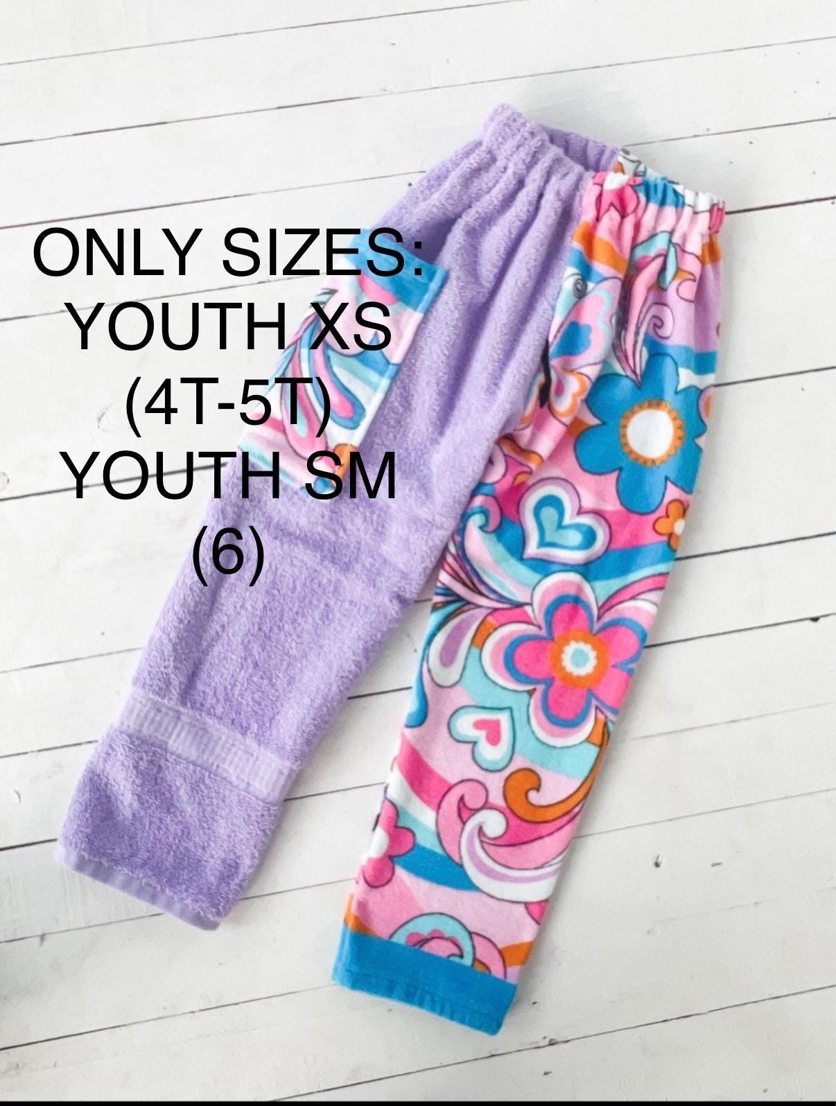 Paisley & Floral Towel Pants