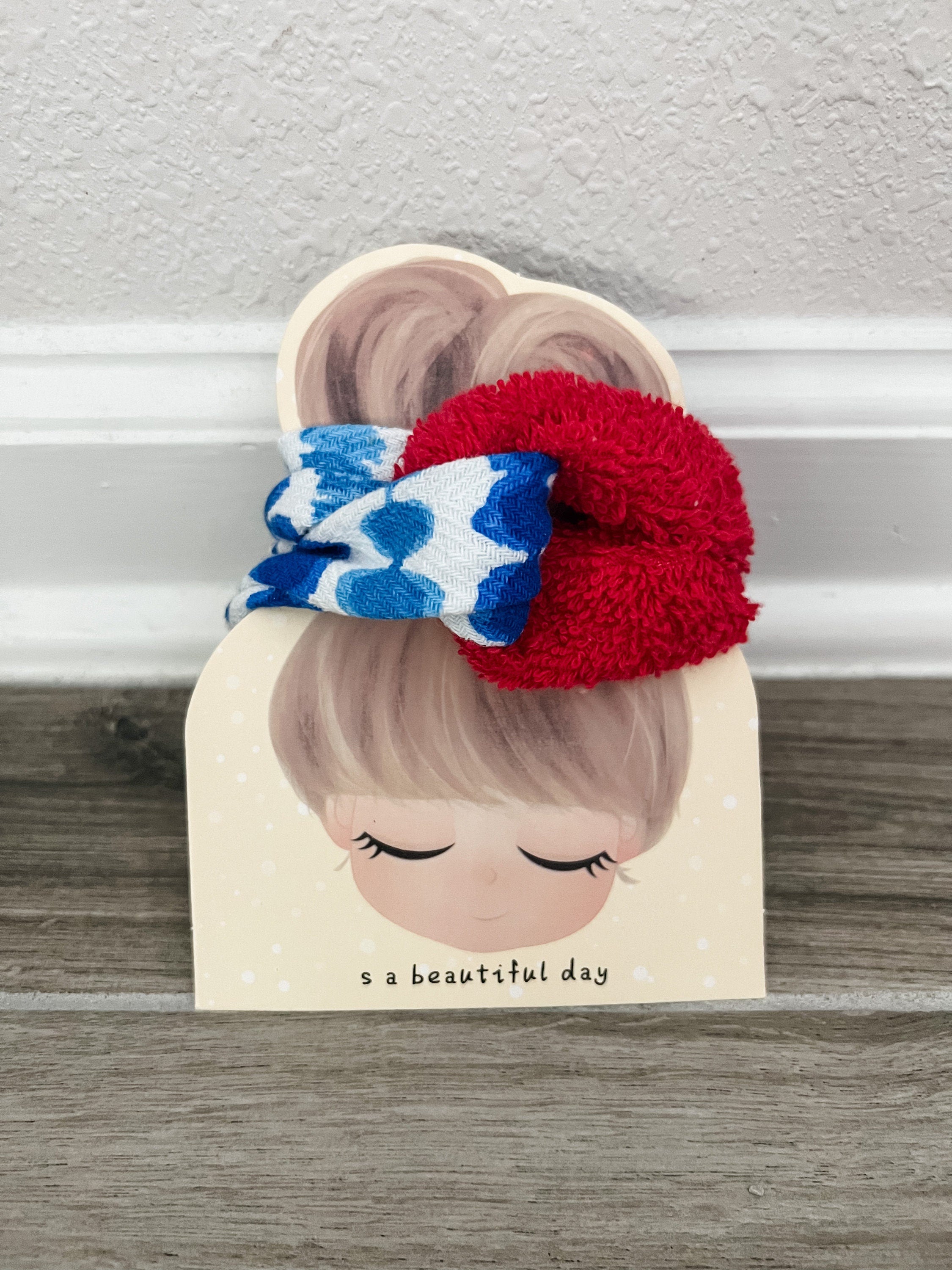 RW&B Spot 1PC Towel Headband