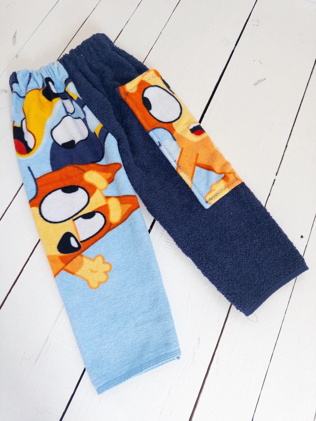 Blue Dog Towel Pants