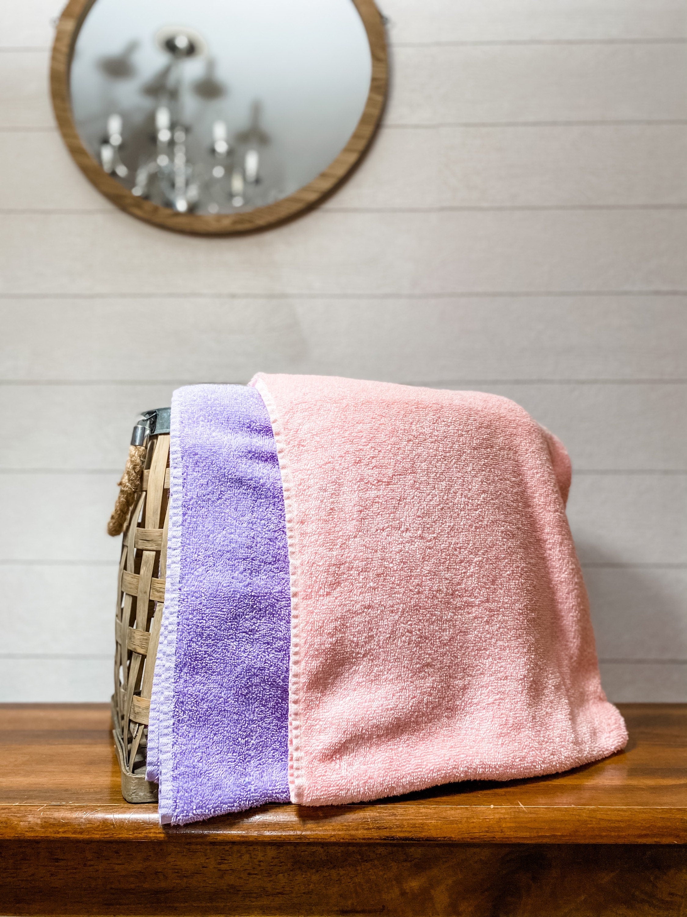 Just Pink and Purple Towel Pants