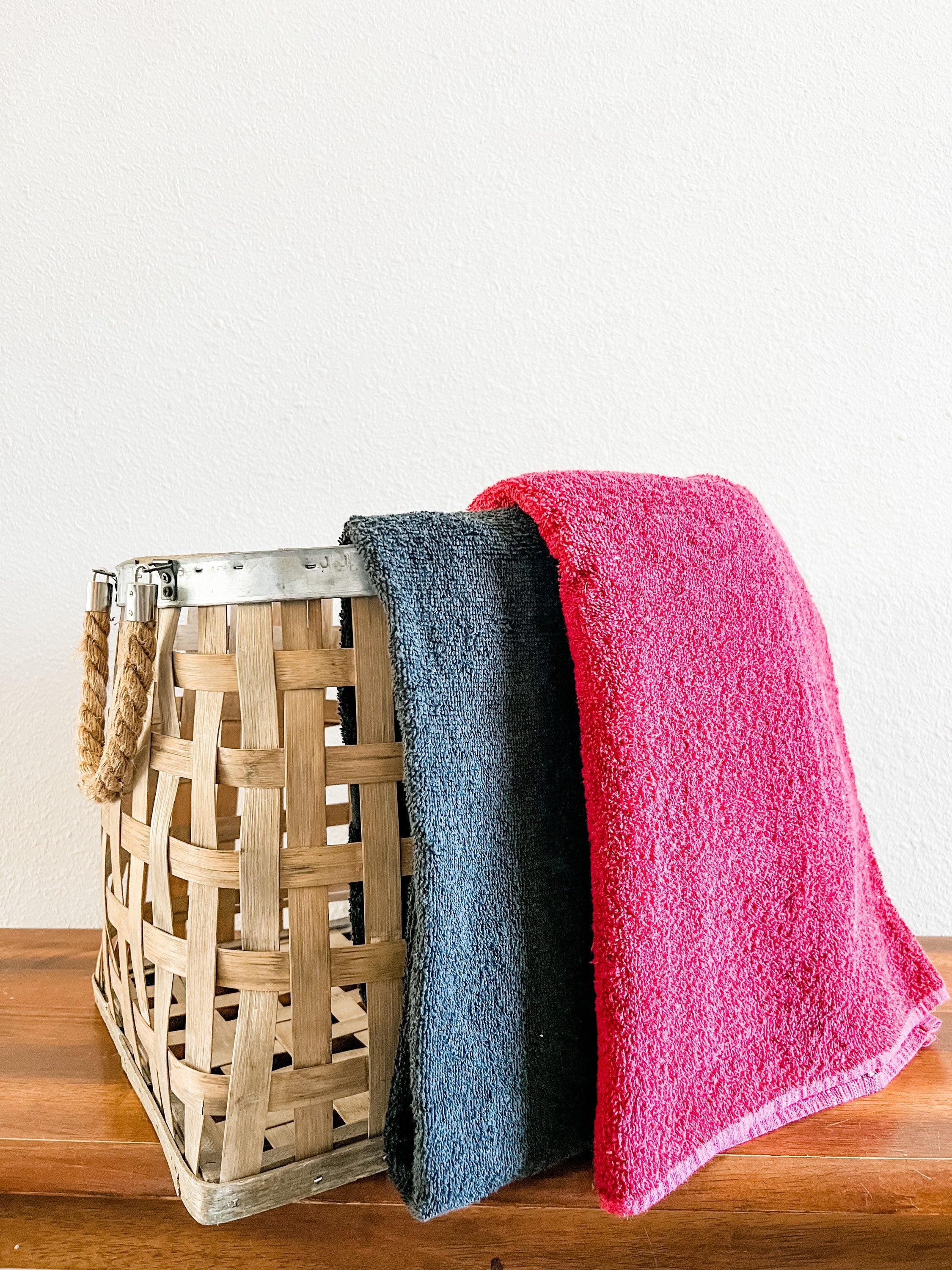 Just Red and Black Towel Pants