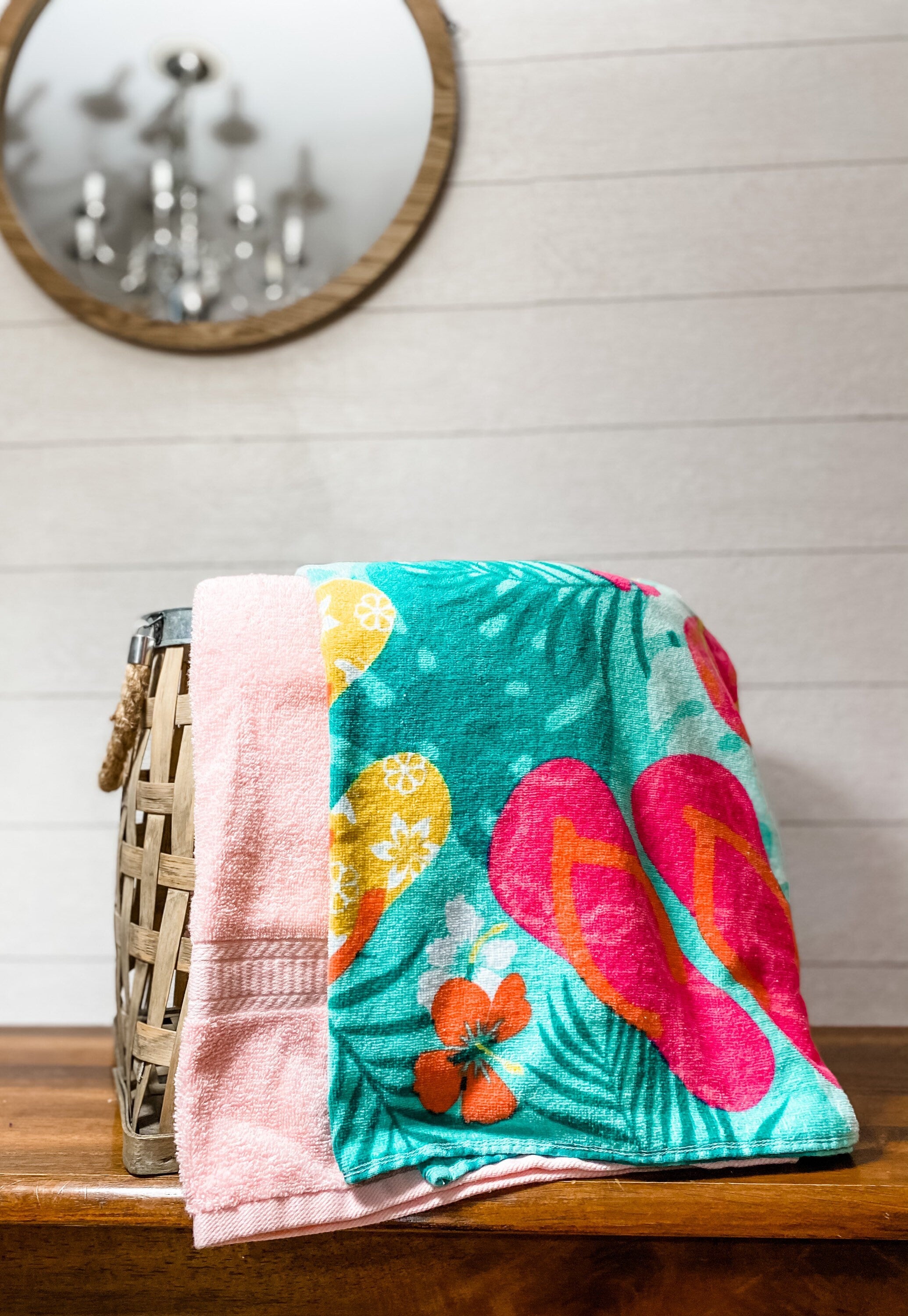Tropical Flip Flop Towel Pants