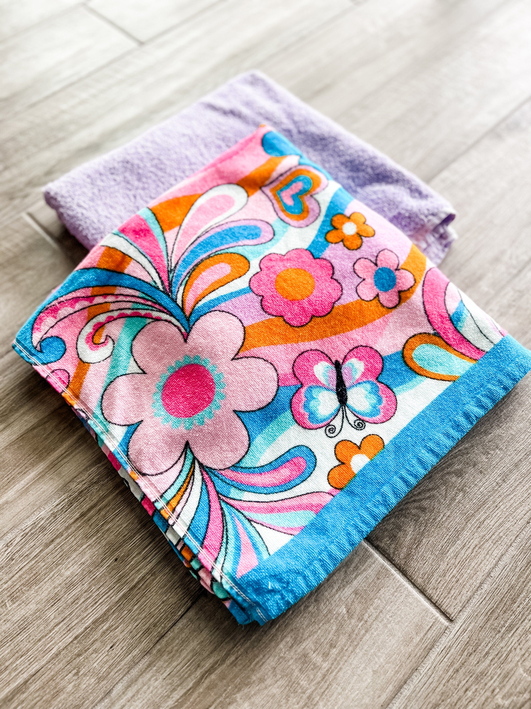 Paisley & Floral Towel Pants