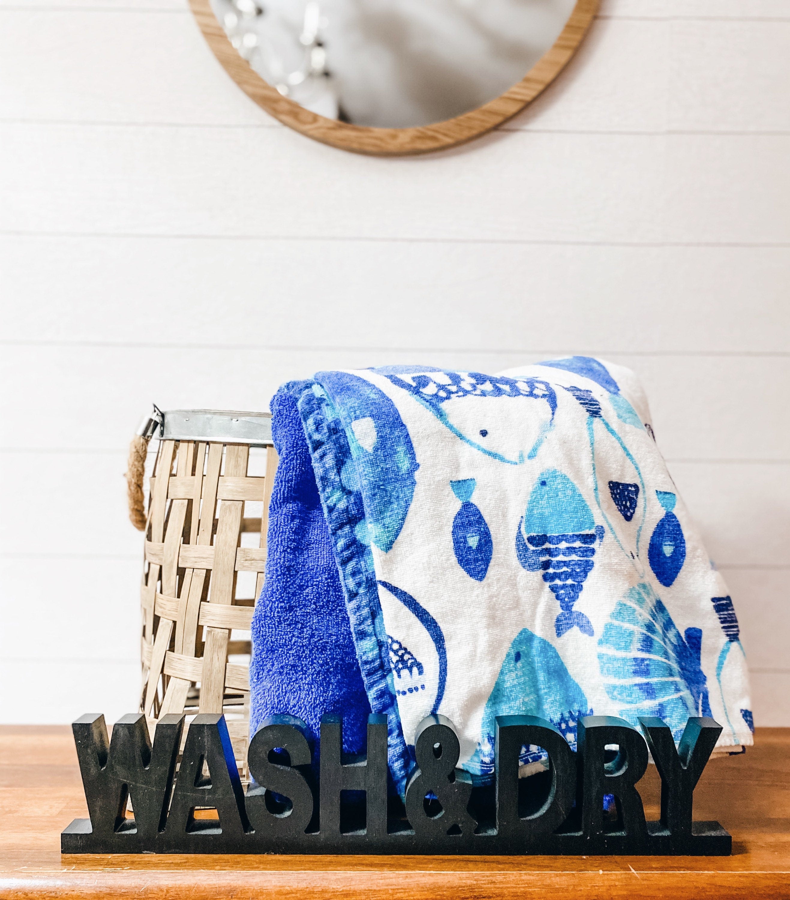 Blue Fish Towel Pants