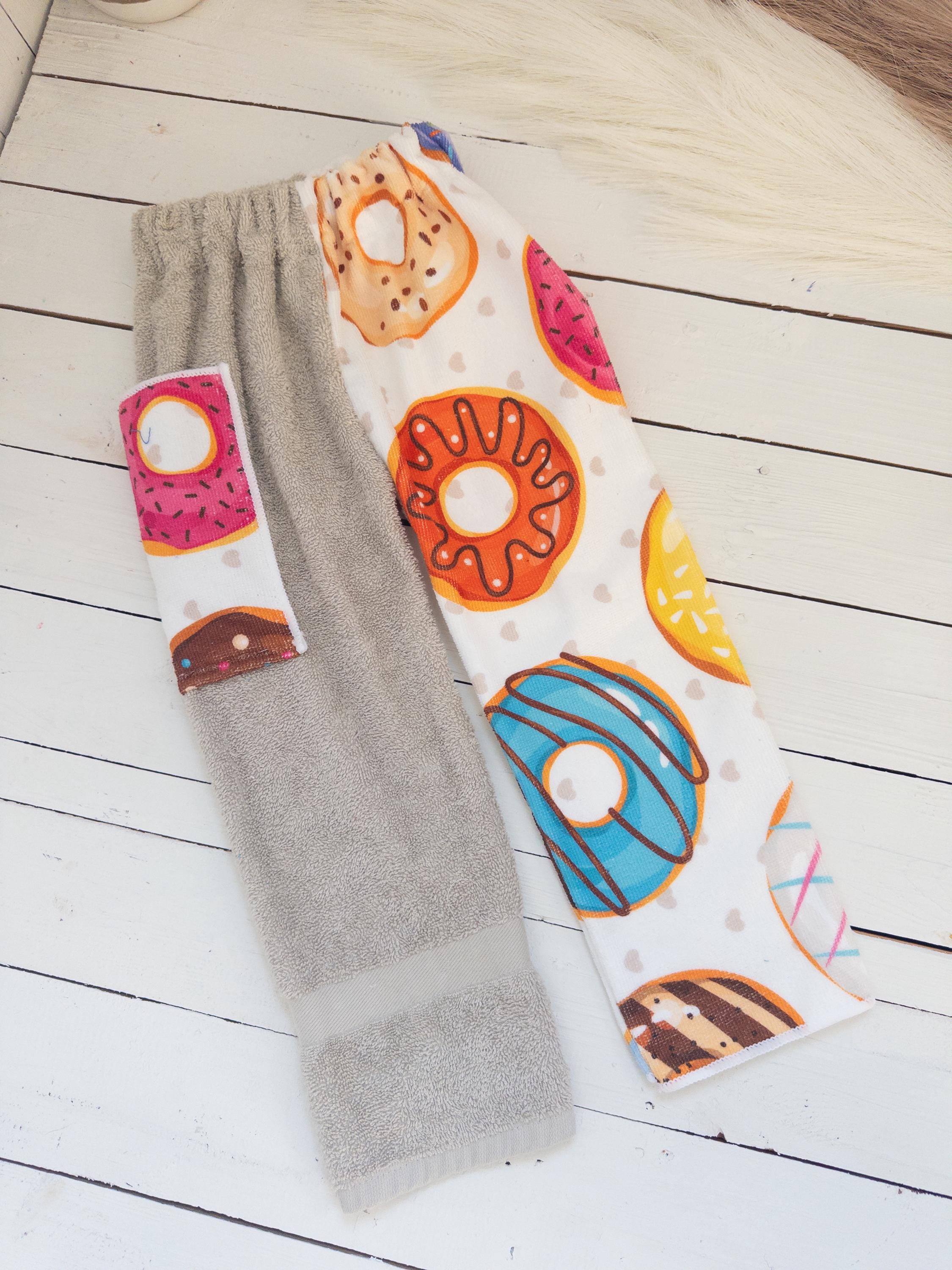 I Heart Donuts Microfiber Towel Pants