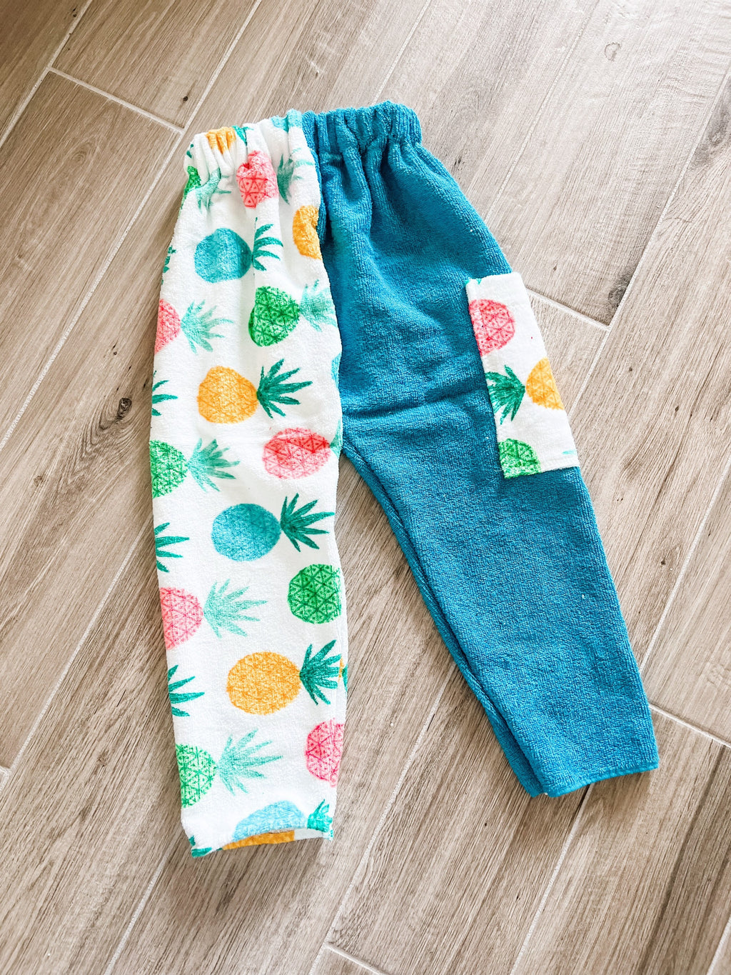 Summer Party Pineapple Towel Pants